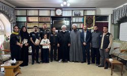 دیدار مجموعه پایگاه خبری آگاه با امام جمعه میاندوآب به مناسبت روز خبرنگار